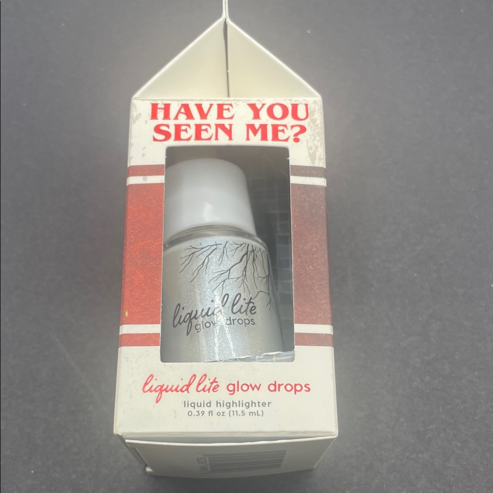 ColourPop Stranger Things Hawkins Milk Liquid Highlighter Drops - Silver Edition - Picture 2 of 3
